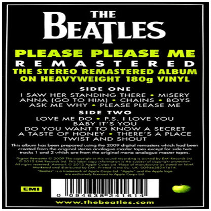 BEATLES - PLEASE PLEASE ME | VINILO