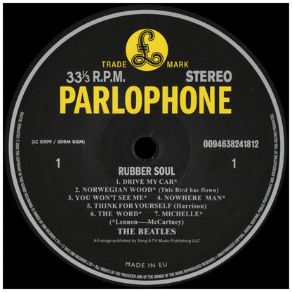 BEATLES - RUBBER SOUL | VINILO