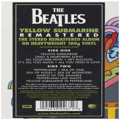 BEATLES - YELLOW SUBMARINE | VINILO