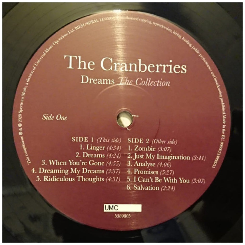 CRANBERRIES - DREAMS: THE COLLECTION | VINILO