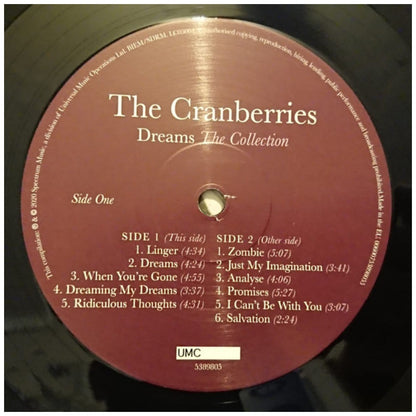 CRANBERRIES - DREAMS: THE COLLECTION | VINILO