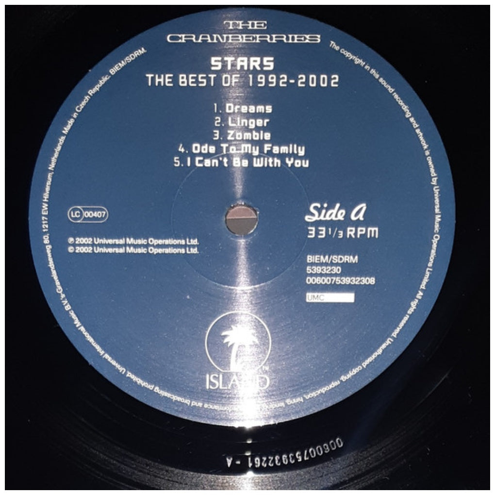CRANBERRIES - STARS: THE BEST OF (2LP) | VINILO