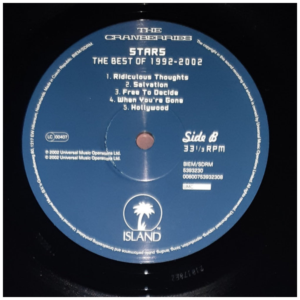 CRANBERRIES - STARS: THE BEST OF (2LP) | VINILO