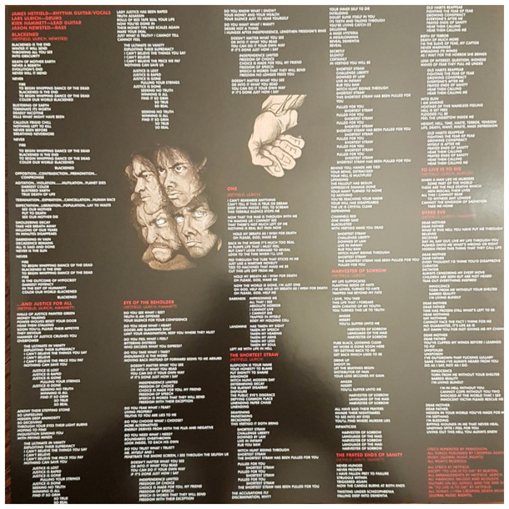 METALLICA - ...AND JUSTICE FOR ALL (REMASTERED) (2LP) | VINILO