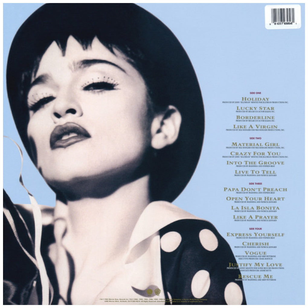 MADONNA - INMACULATE COLLECTION (2LP) | VINILO
