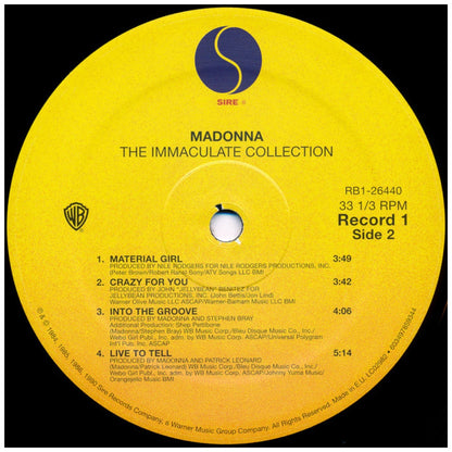 MADONNA - INMACULATE COLLECTION (2LP) | VINILO