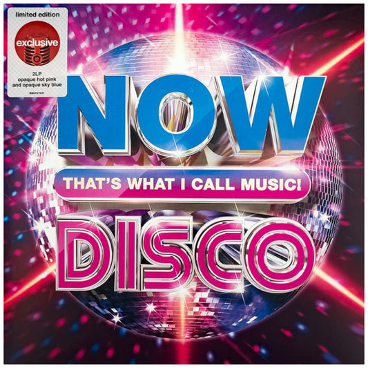 NOW THAT'S WHAT I CALL DISCO - NOW THAT'S WHAT I CALL DISCO (2LP) (EXCLUSIVE) (2LP) (OPAQUE HOT PINK/SKY BLUE VINYL) | VINILO