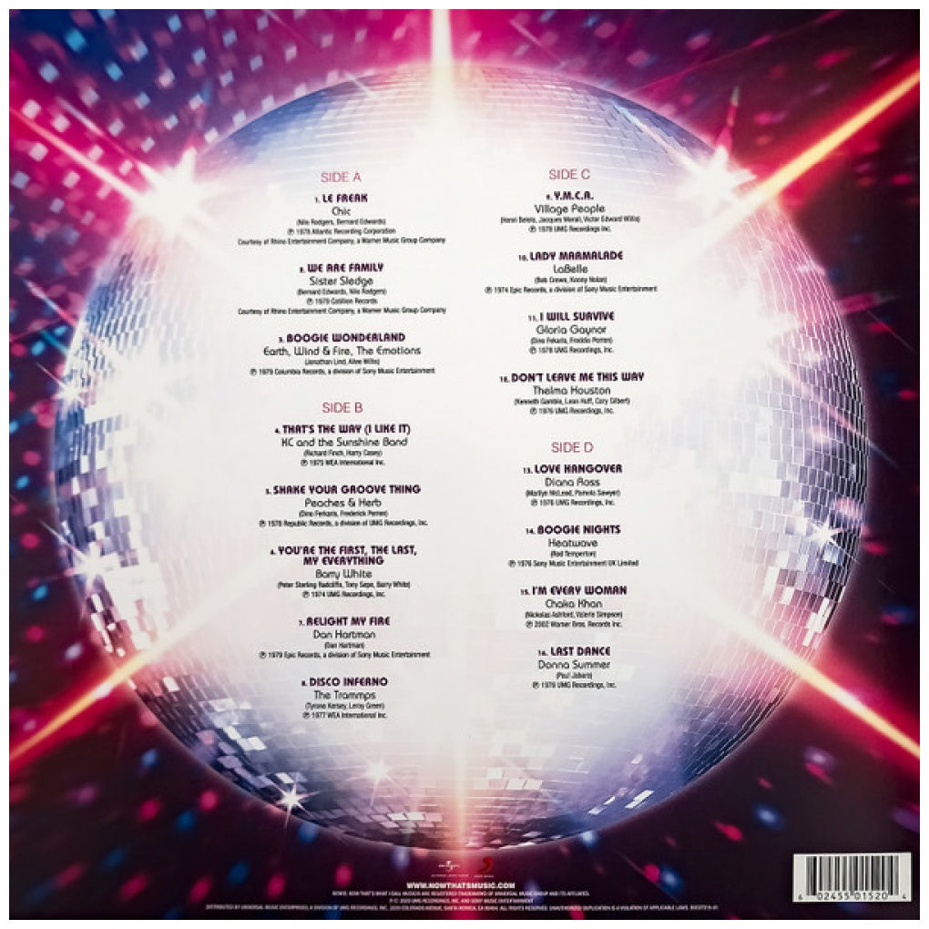 NOW THAT'S WHAT I CALL DISCO - NOW THAT'S WHAT I CALL DISCO (2LP) (EXCLUSIVE) (2LP) (OPAQUE HOT PINK/SKY BLUE VINYL) | VINILO