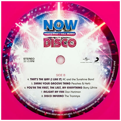 NOW THAT'S WHAT I CALL DISCO - NOW THAT'S WHAT I CALL DISCO (2LP) (EXCLUSIVE) (2LP) (OPAQUE HOT PINK/SKY BLUE VINYL) | VINILO
