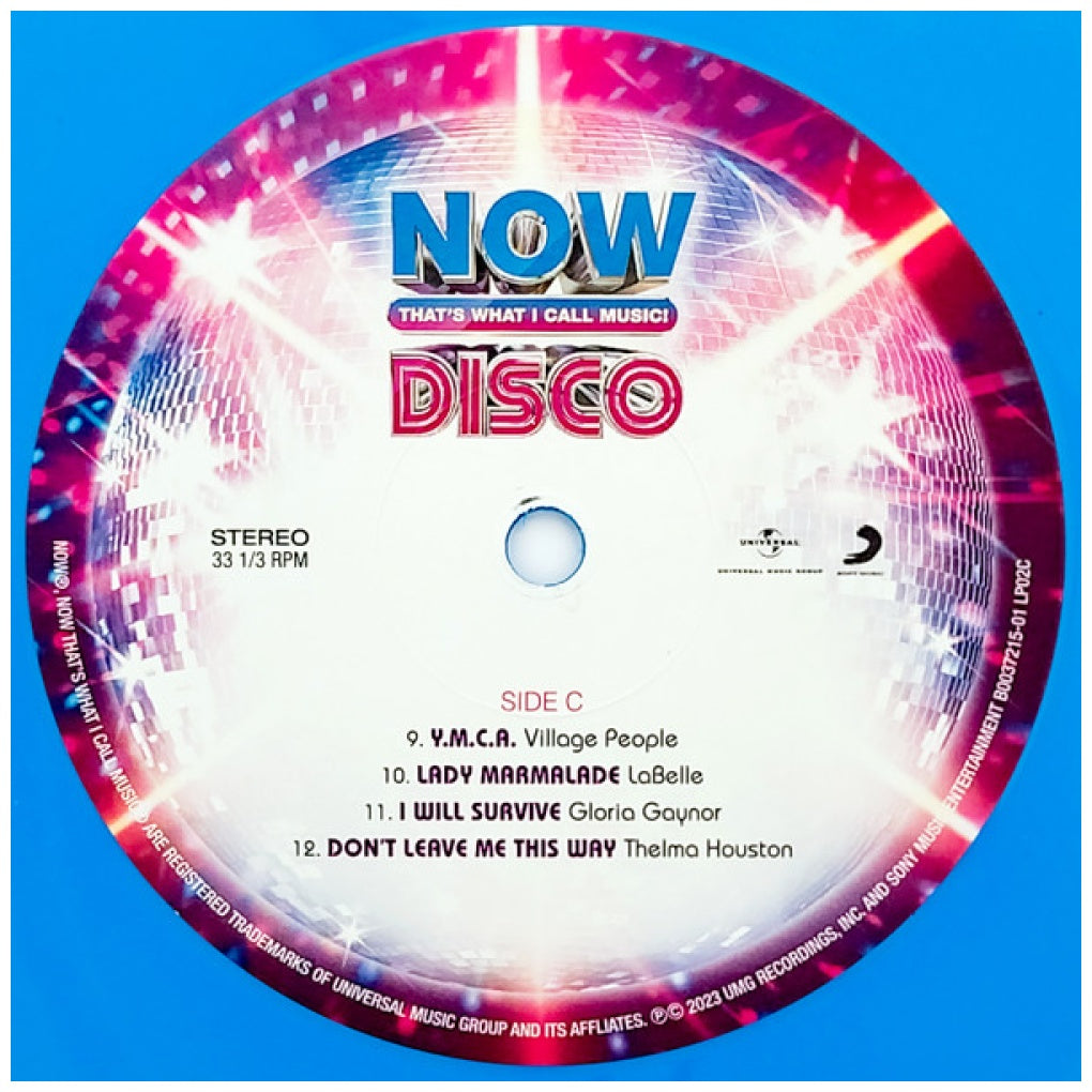 NOW THAT'S WHAT I CALL DISCO - NOW THAT'S WHAT I CALL DISCO (2LP) (EXCLUSIVE) (2LP) (OPAQUE HOT PINK/SKY BLUE VINYL) | VINILO