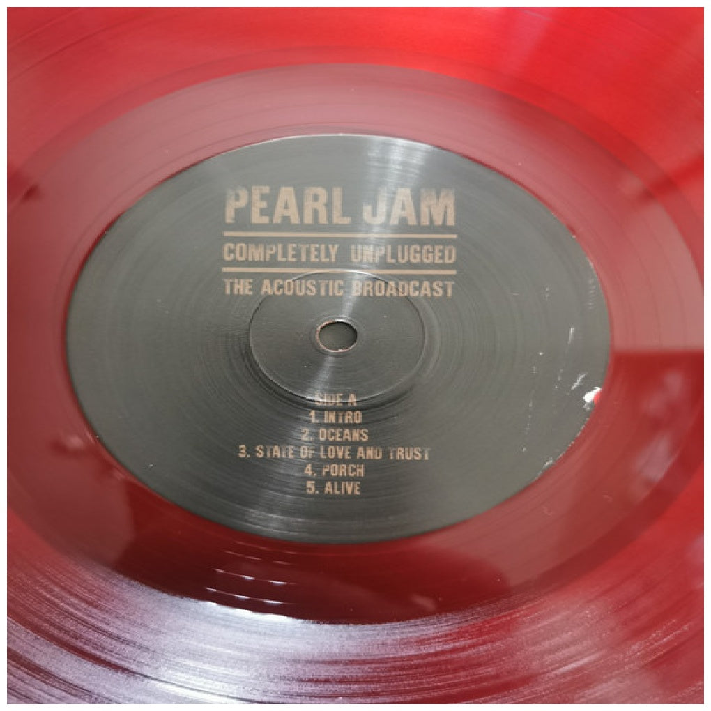 PEARL JAM - COMPLETELY UNPLUGGED (2LP) (RED VINYL)  | VINILO