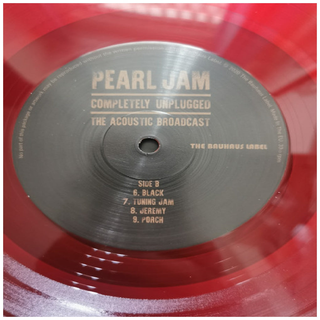 PEARL JAM - COMPLETELY UNPLUGGED (2LP) (RED VINYL)  | VINILO