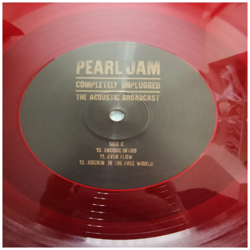 PEARL JAM - COMPLETELY UNPLUGGED (2LP) (RED VINYL)  | VINILO