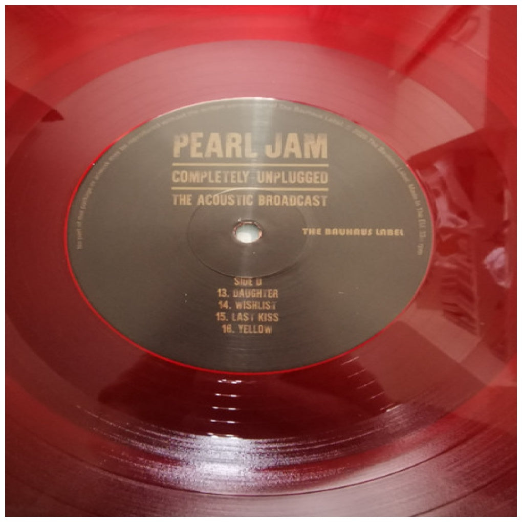 PEARL JAM - COMPLETELY UNPLUGGED (2LP) (RED VINYL)  | VINILO