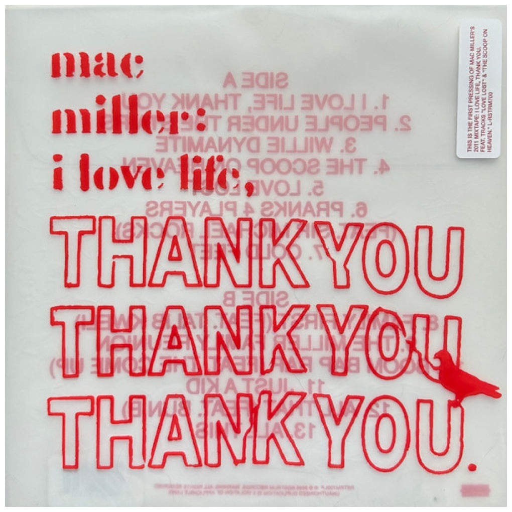 MAC MILLER - I LOVE LIFE, THANK YOU (CLEAR VINYL) (2025) | VINILO