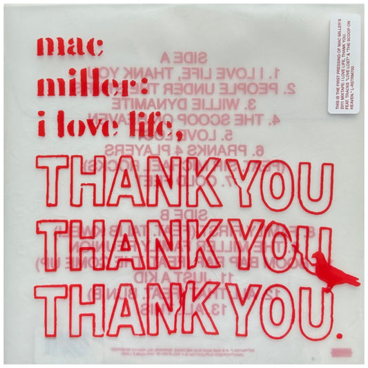 MAC MILLER - I LOVE LIFE, THANK YOU (CLEAR VINYL) (2025) | VINILO