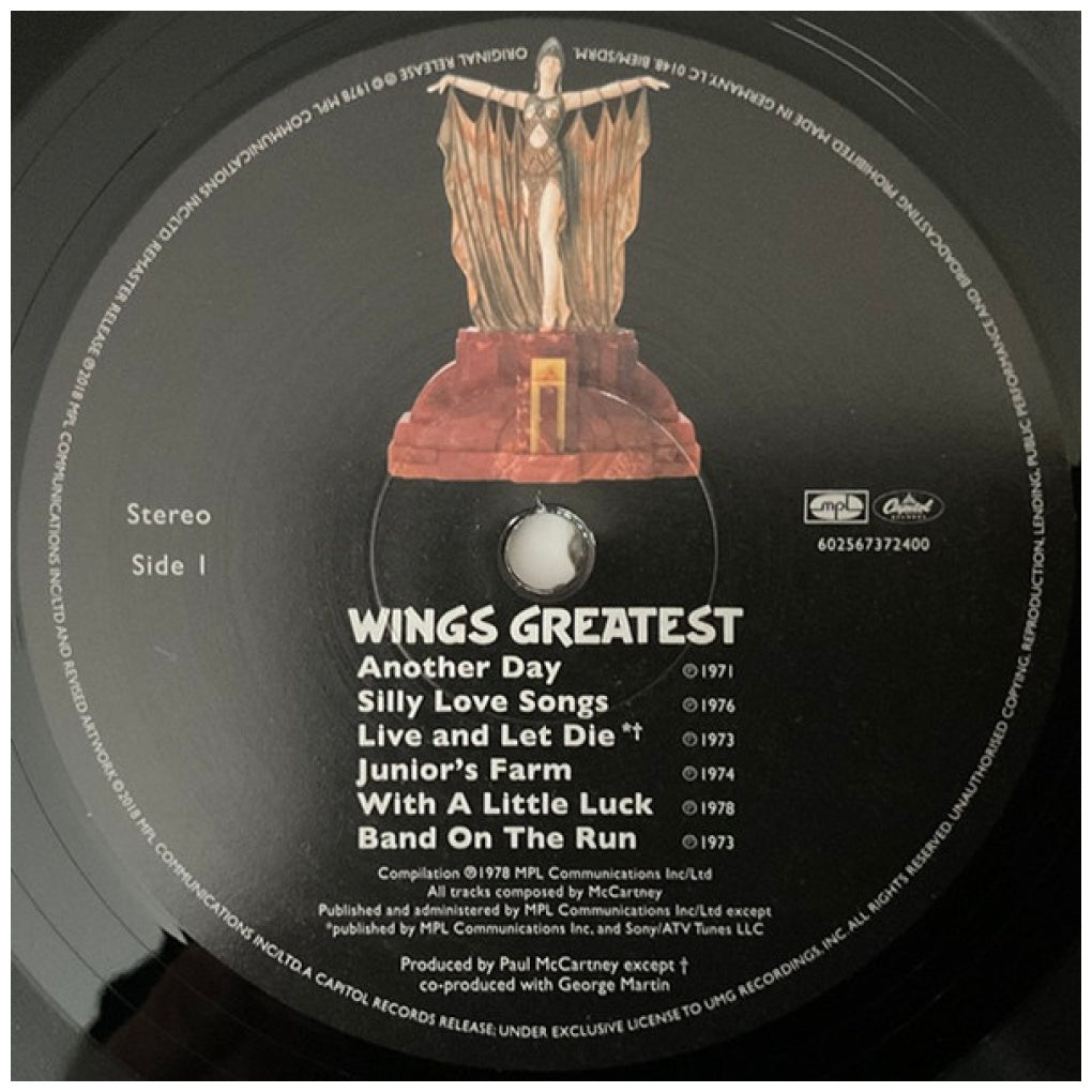 PAUL McCARTNEY & WINGS - GREATEST | VINILO