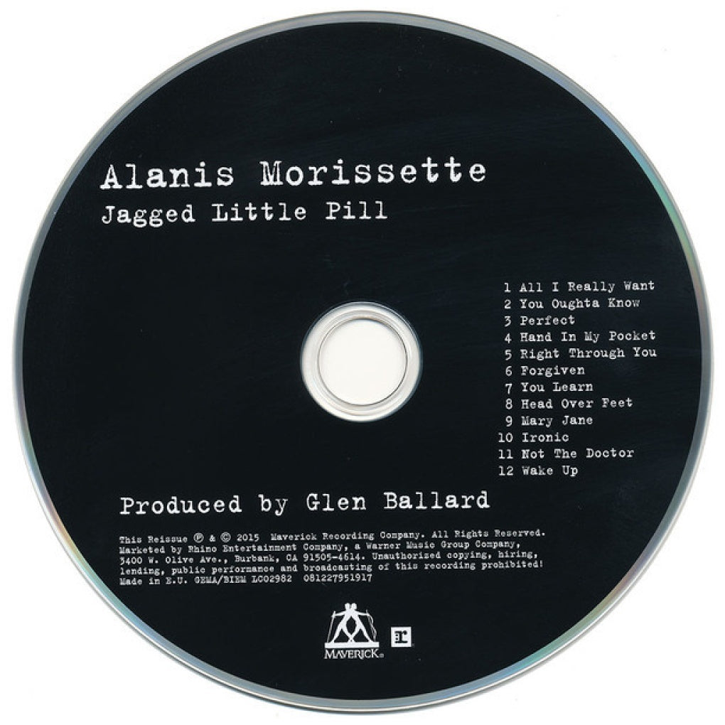 ALANIS MORISSETTE - JAGGED LITTLE PILL | CD
