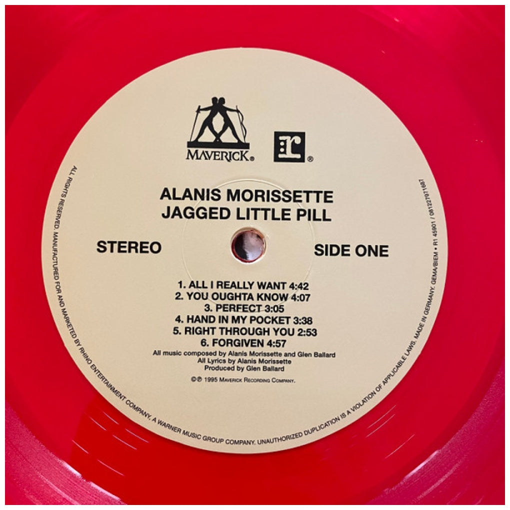 ALANIS MORISSETTE - JAGGED LITTLE PILL | VINILO