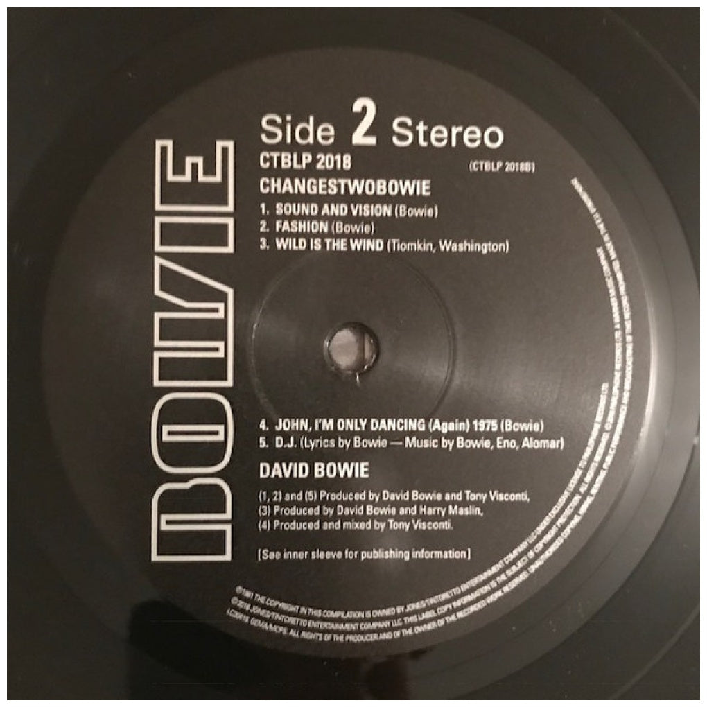 DAVID BOWIE - CHANGESTWOBOWIE | VINILO