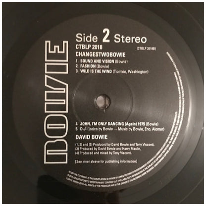 DAVID BOWIE - CHANGESTWOBOWIE | VINILO