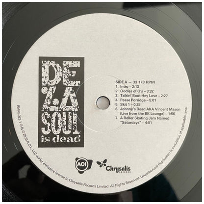 DE LA SOUL - DE LA SOUL IS DEAD (2LP) | VINILO