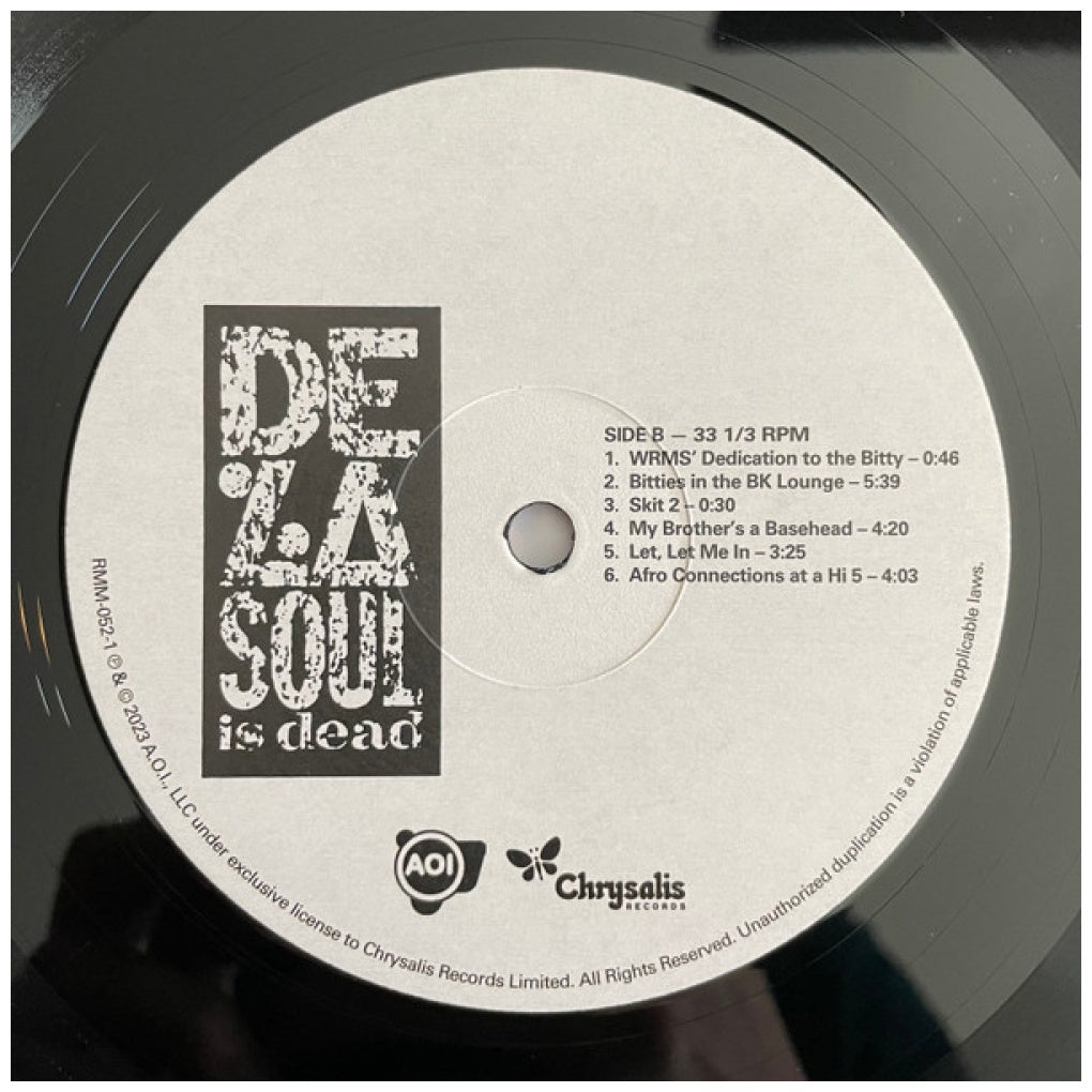DE LA SOUL - DE LA SOUL IS DEAD (2LP) | VINILO