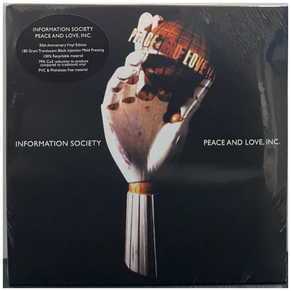 INFORMATION SOCIETY - PEACE & LOVE, INC. - 30TH ANNIVERSARY (2LP) | VINILO