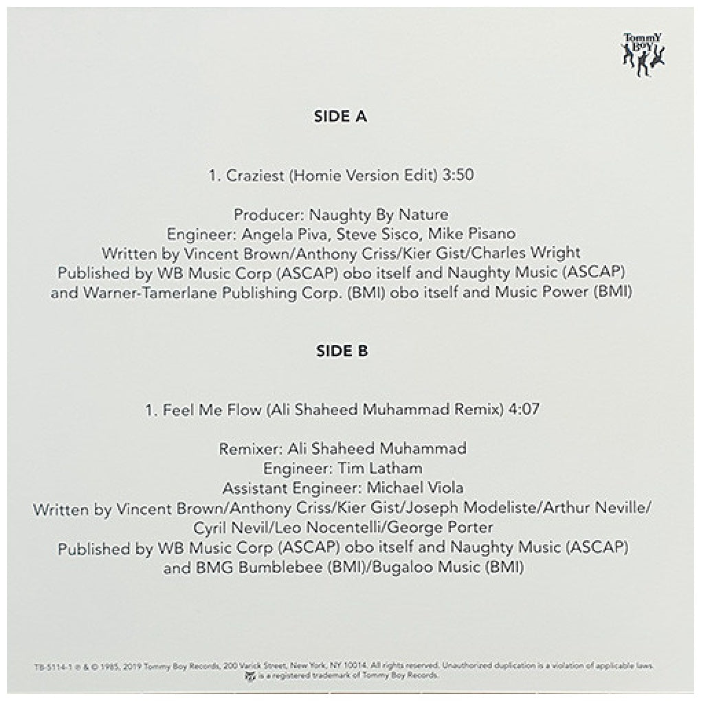 NAUGHTY BY NATURE - POVERTY'S PARADISE (LIMITED ANNIVERSARY EDITION) (2LP) | VINILO