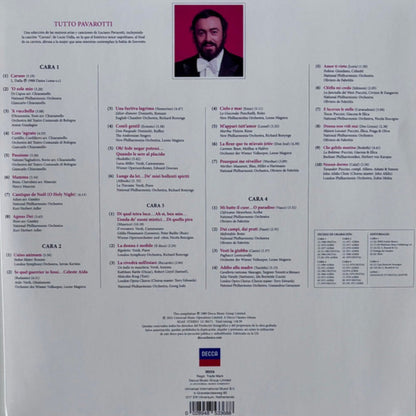 LUCIANO PAVAROTTI - TUTTO PAVAROTTI | VINILO