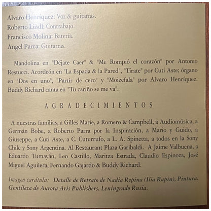LOS TRES - LA ESPADA Y LA PARED | CD