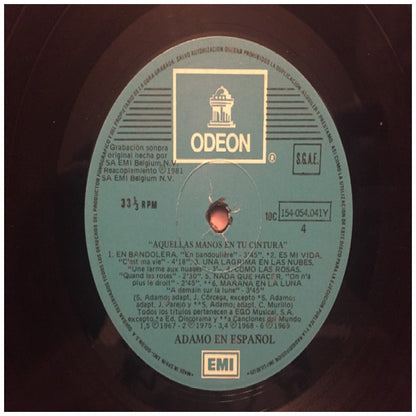 ADAMO - ADAMO EN ESPAÑOL (2LP)  | VINILO USADO