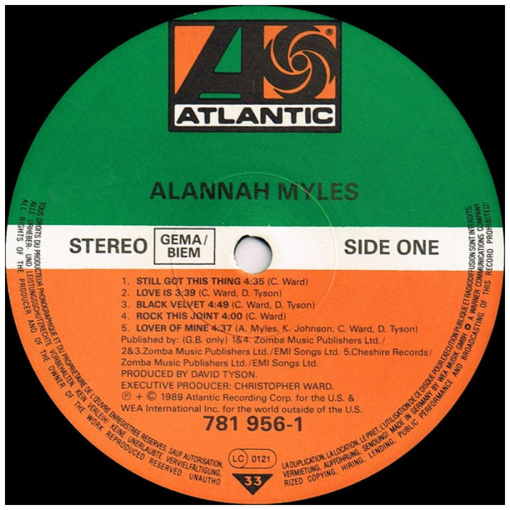 ALANNAH MYLES - ALANNAH MYLES | VINILO USADO