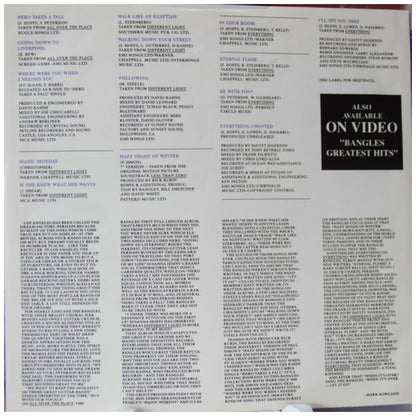 BANGLES - GREATEST HITS | VINILO USADO