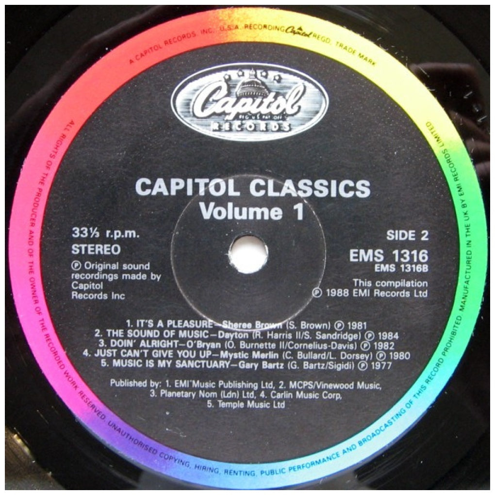 CAPITOL CLASSICS VOL 1 - V.A. - CAPITOL CLASSICS VOL 1 | VINILO USADO