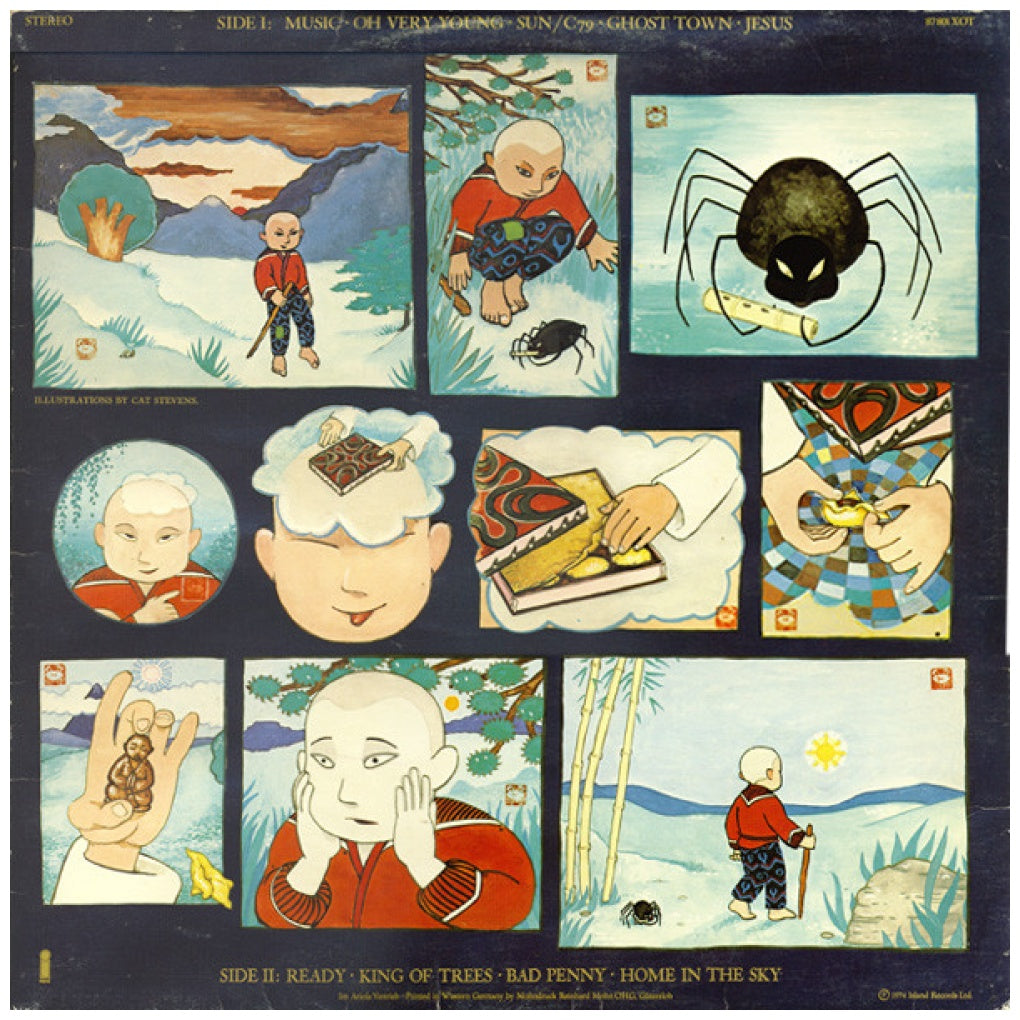 CAT STEVENS - BUDDHA AND THE CHOCOLATE BOX | VINILO USADO