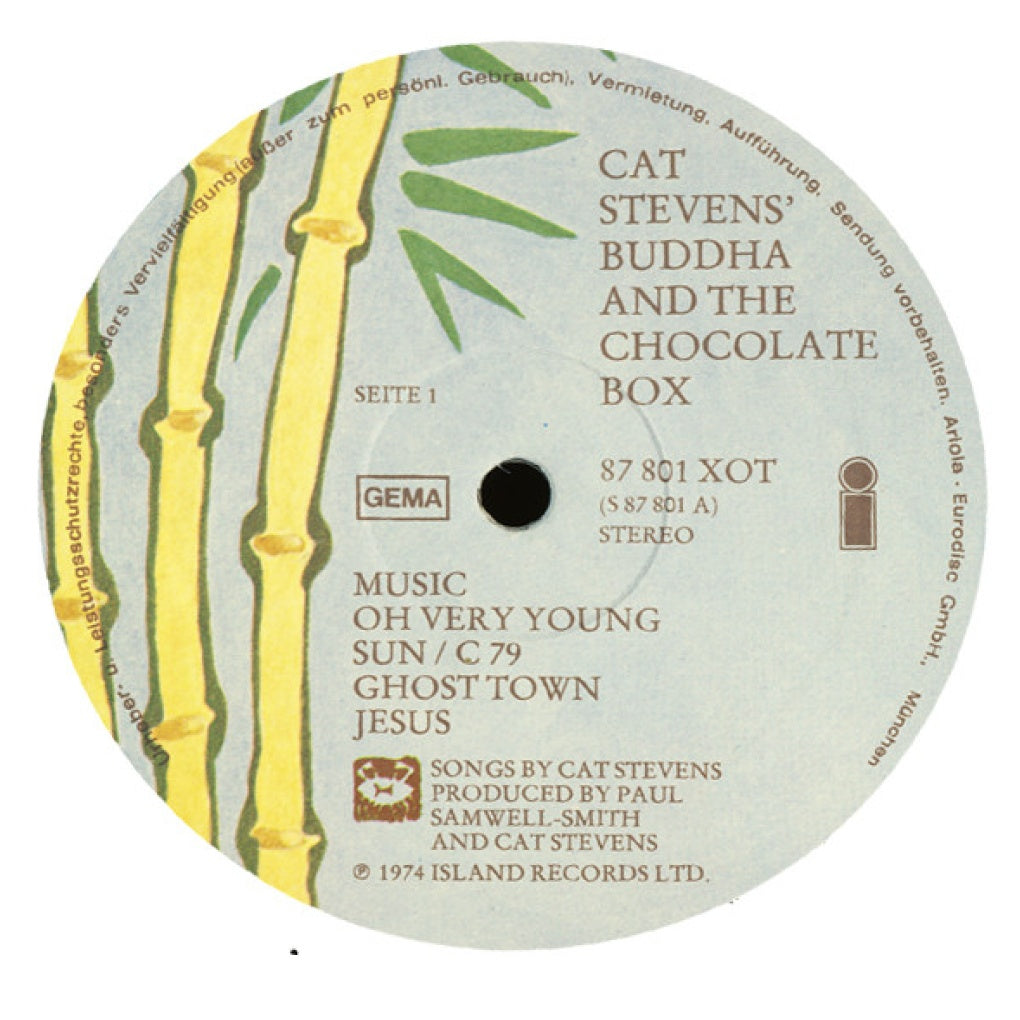 CAT STEVENS - BUDDHA AND THE CHOCOLATE BOX | VINILO USADO