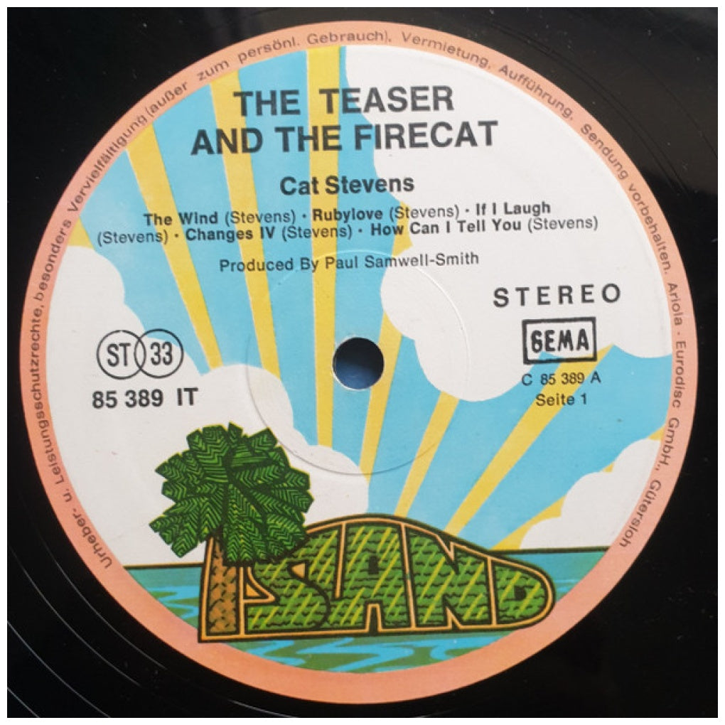 CAT STEVENS - TEASER AND THE FIRECAT | VINILO USADO