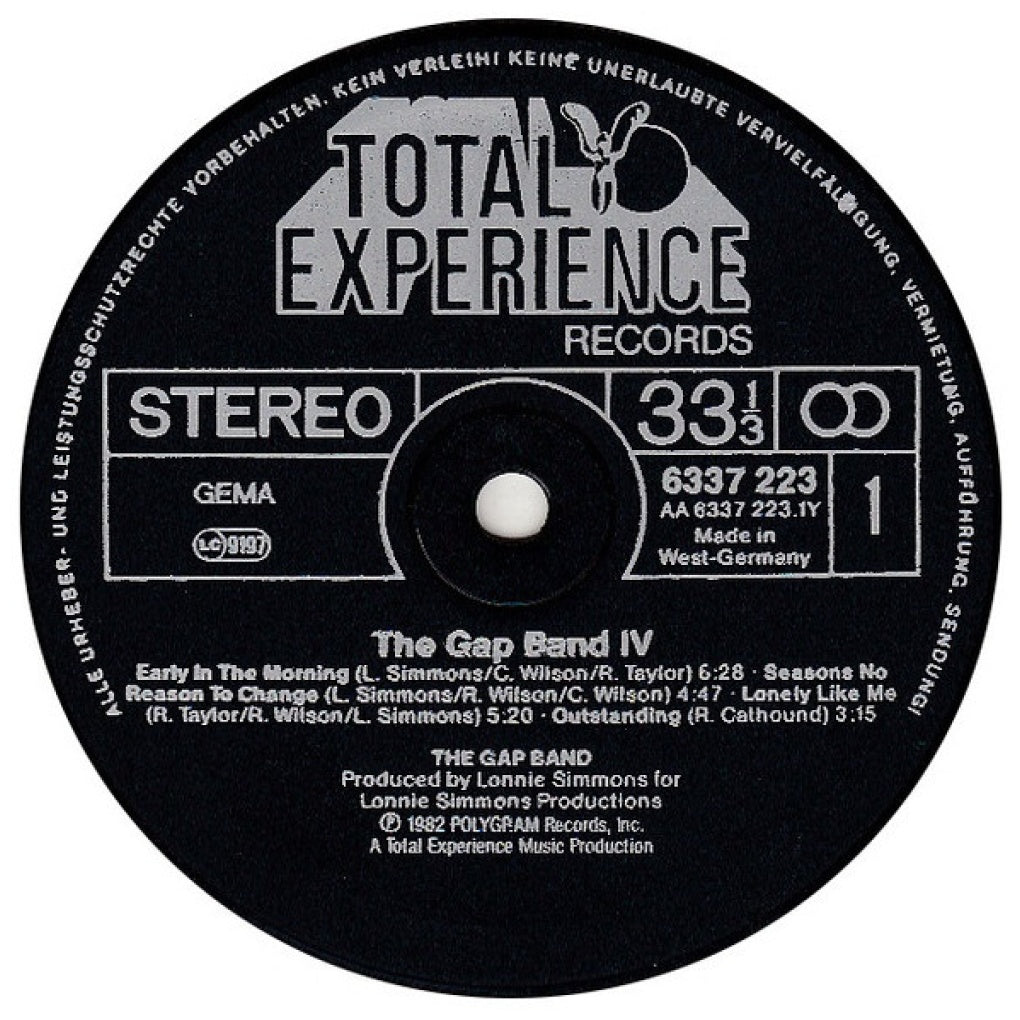GAP BAND - IV | VINILO USADO