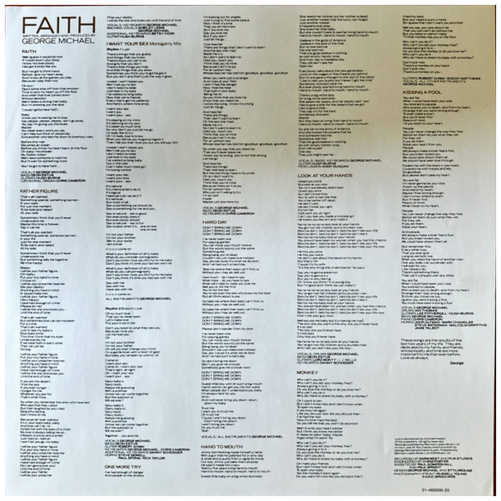 GEORGE MICHAEL - FAITH | VINILO USADO