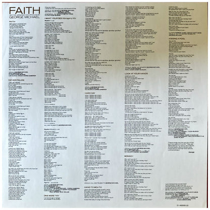 GEORGE MICHAEL - FAITH | VINILO USADO