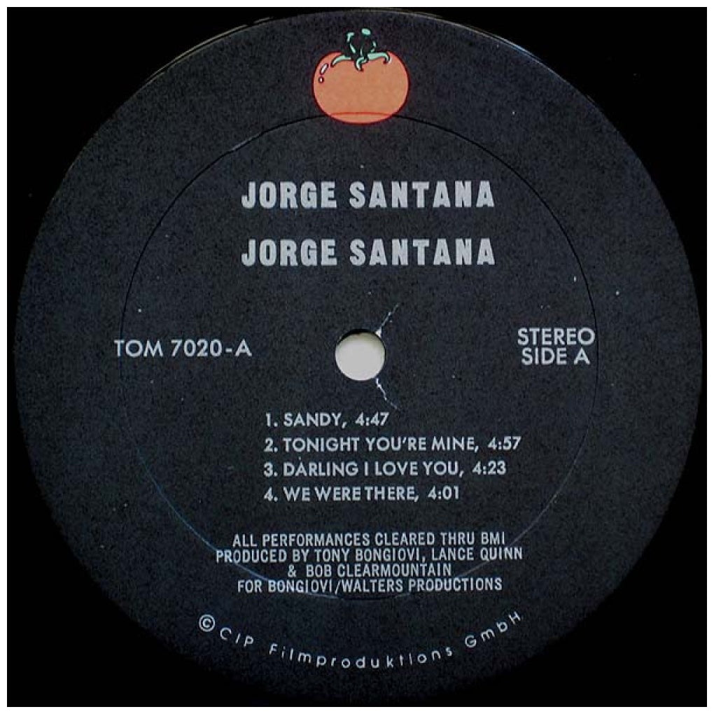 JORGE SANTANA - JORGE SANTANA | VINILO USADO