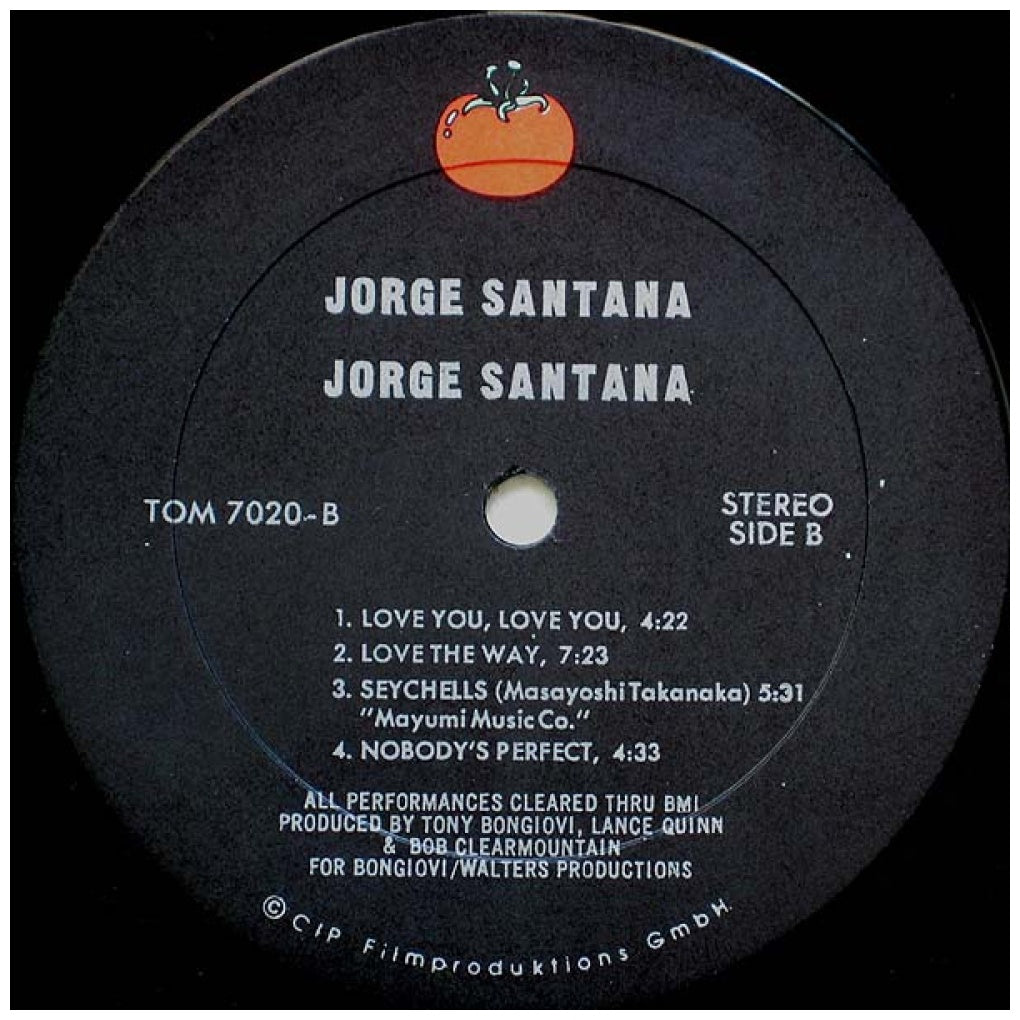 JORGE SANTANA - JORGE SANTANA | VINILO USADO