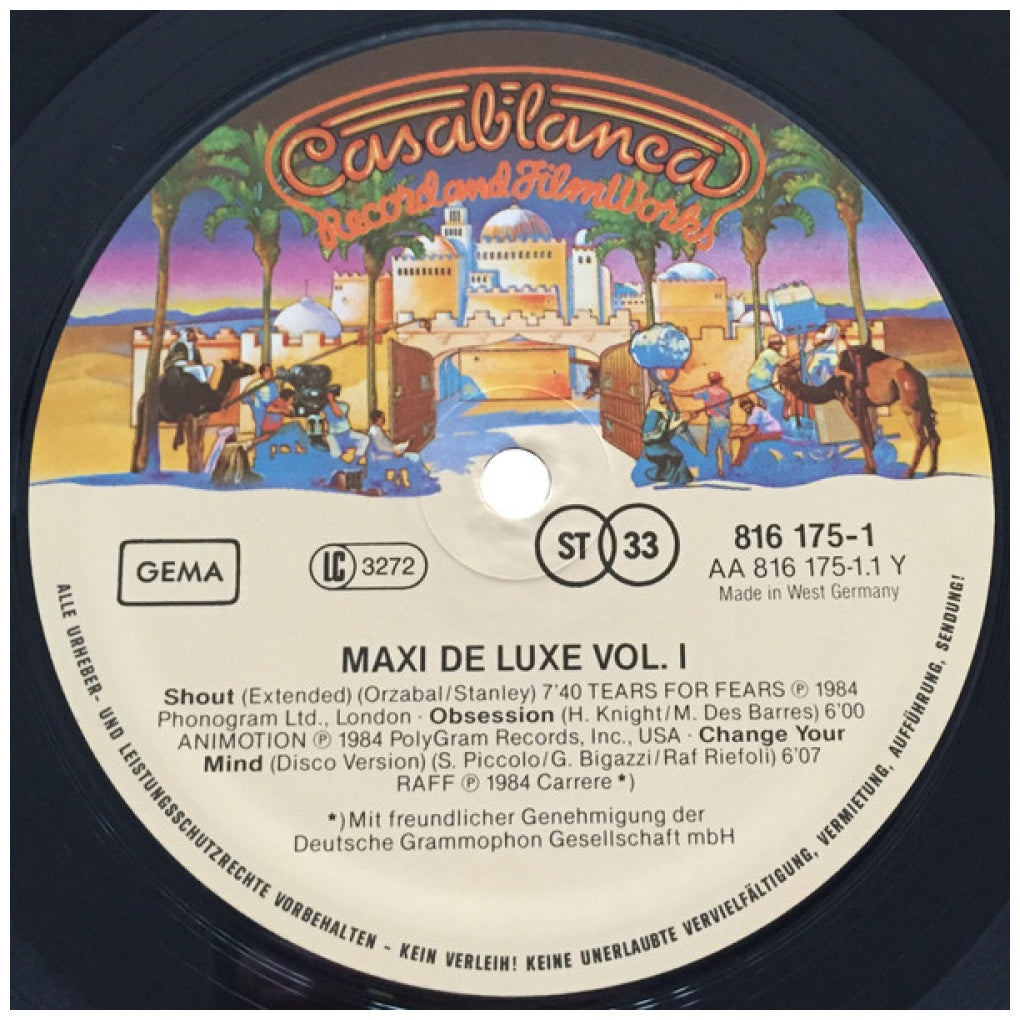 MAXI DE LUXE VOL. I - THE LONG VERSIONS VOL. I | VINILO USADO