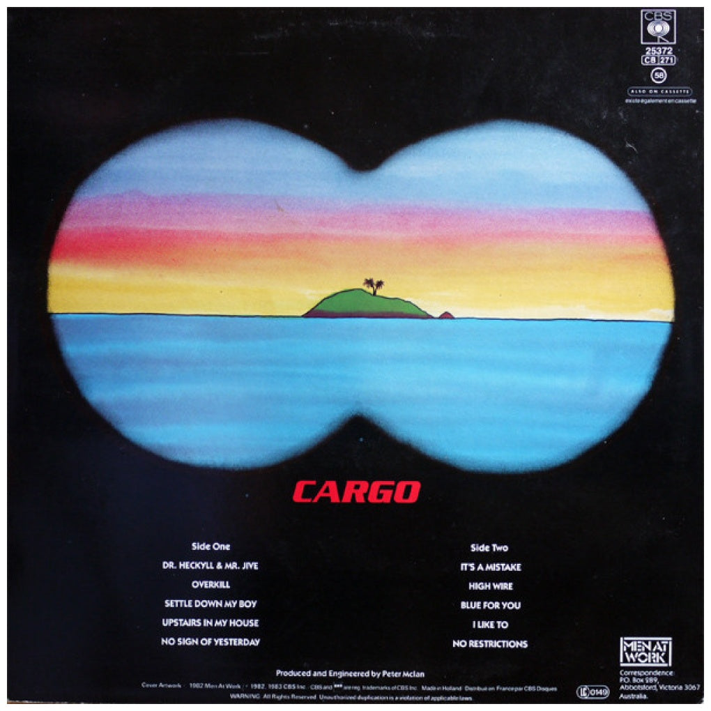 MEN AT WORK - CARGO | VINILO USADO
