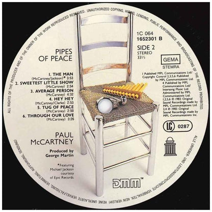 PAUL MCCARTNEY - PIPES OF PEACE | VINILO USADO