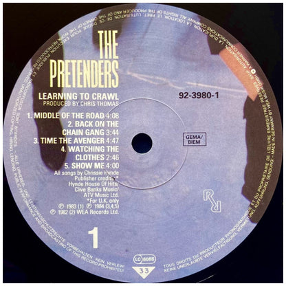 PRETENDERS - LEARNING TO CRAWL | VINILO USADO