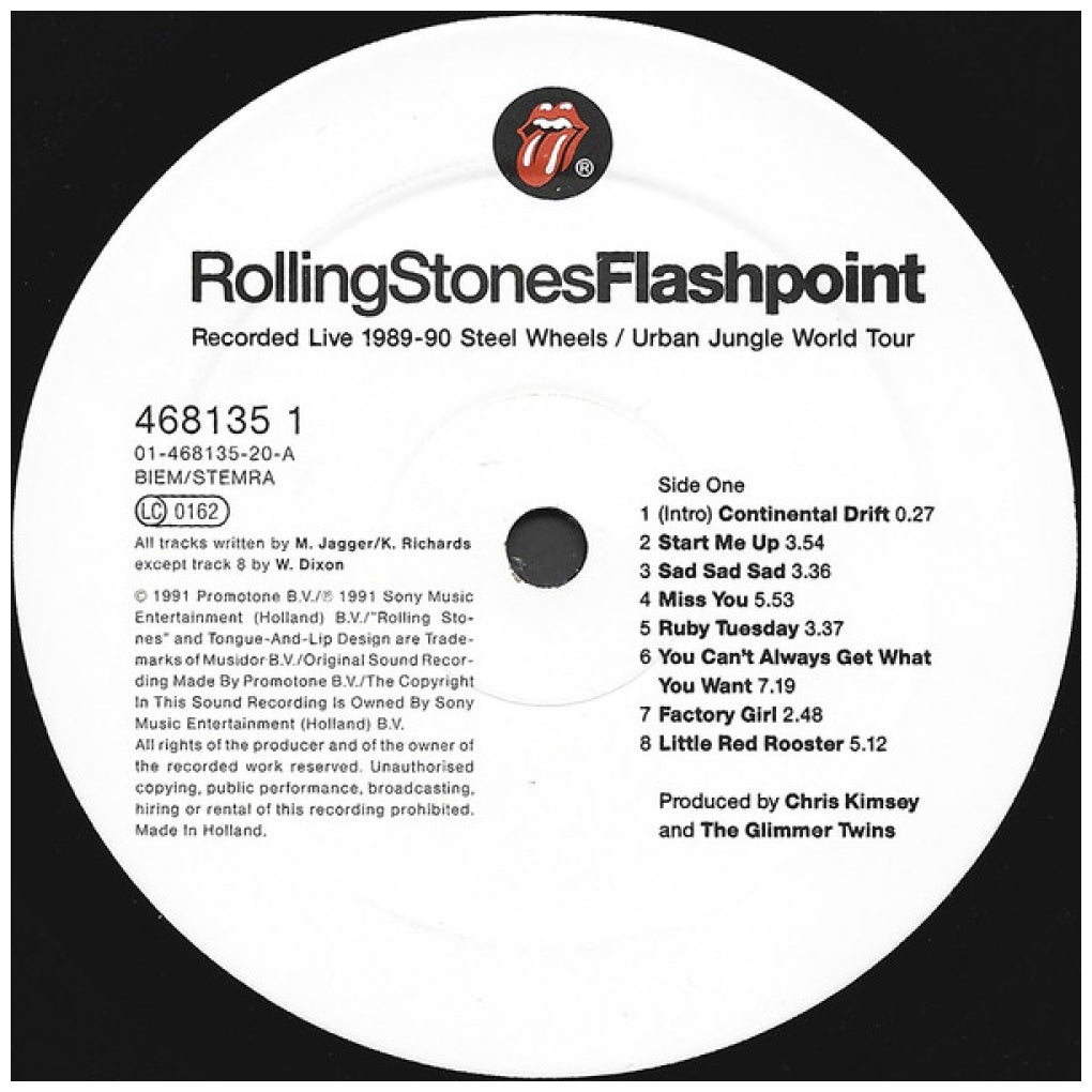 ROLLING STONES - FLASHPOINT | VINILO USADO