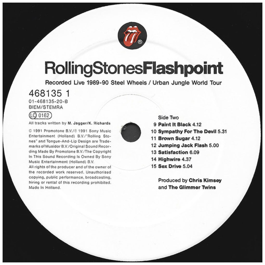 ROLLING STONES - FLASHPOINT | VINILO USADO
