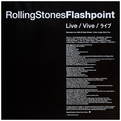 ROLLING STONES - FLASHPOINT | VINILO USADO